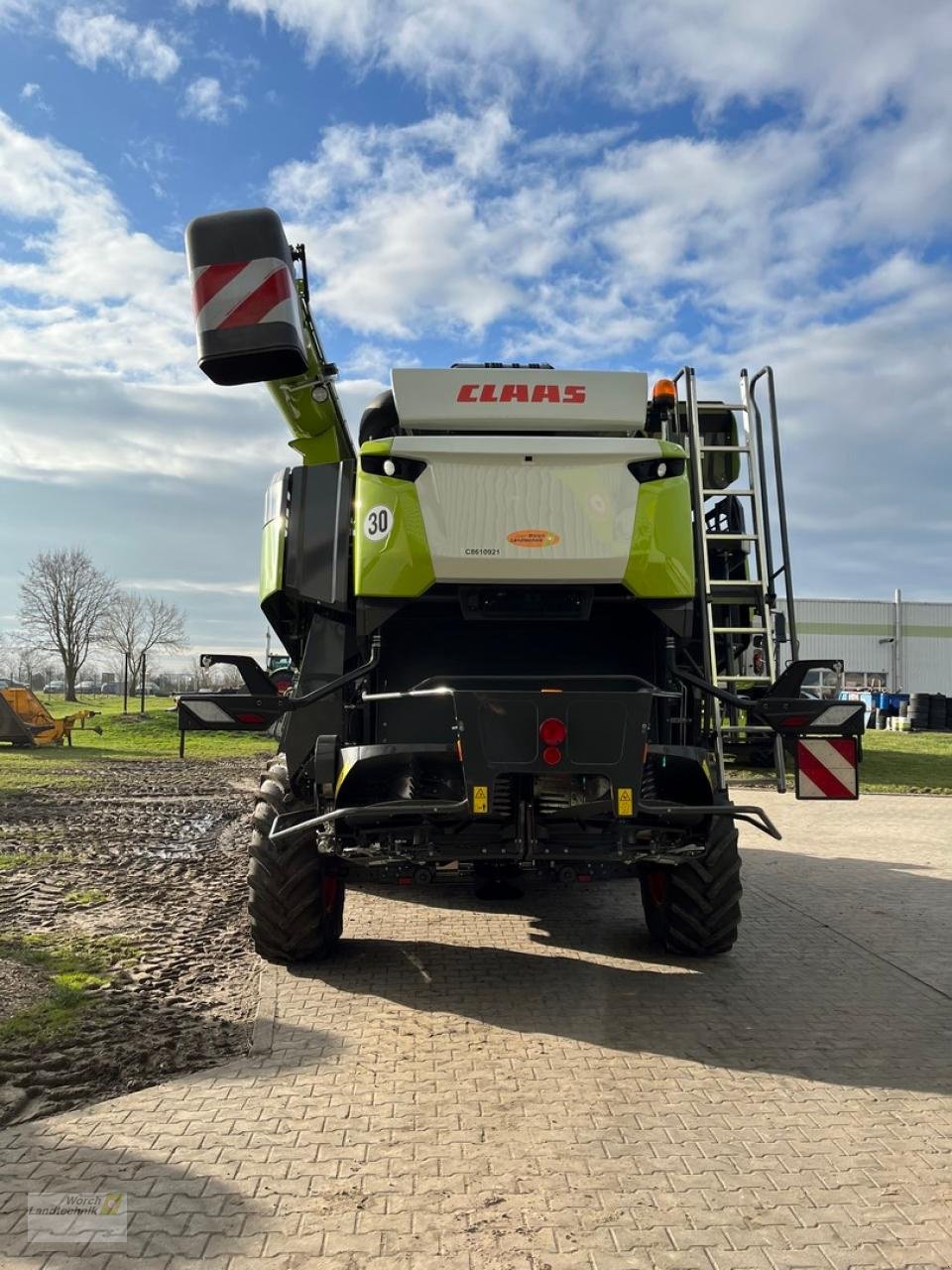 Mähdrescher typu CLAAS Lexion 8700 TT CEMOS Automatic+V1230, Gebrauchtmaschine v Schora (Obrázek 8)