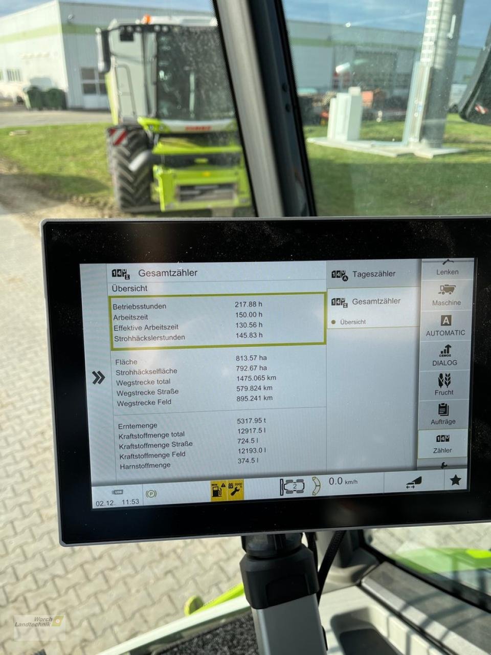 Mähdrescher typu CLAAS Lexion 8700 TT CEMOS Automatic+V1230, Gebrauchtmaschine v Schora (Obrázek 16)