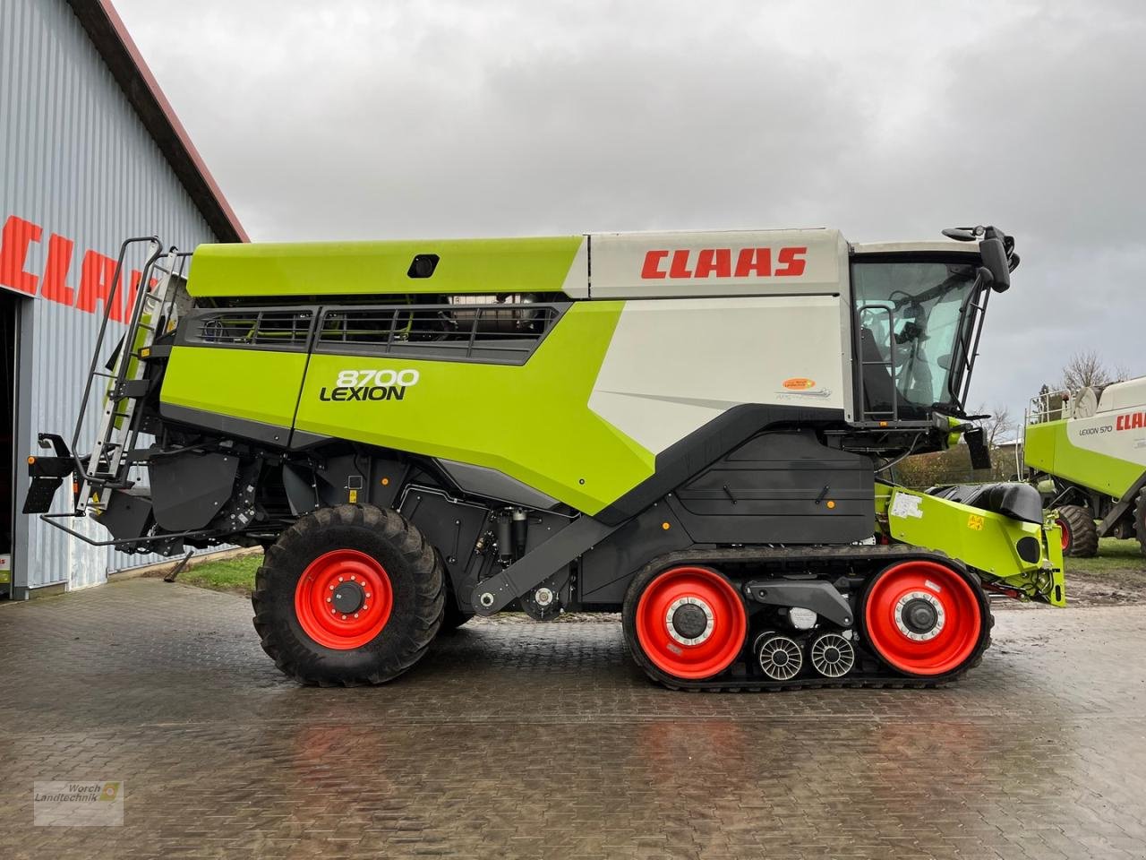 Mähdrescher типа CLAAS Lexion 8700 TT, Gebrauchtmaschine в Schora (Фотография 4)