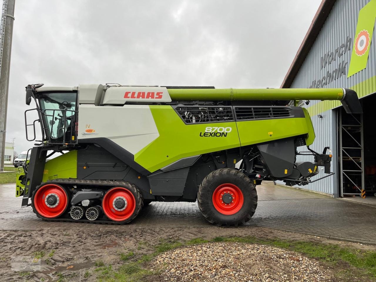 Mähdrescher типа CLAAS Lexion 8700 TT, Gebrauchtmaschine в Schora (Фотография 9)