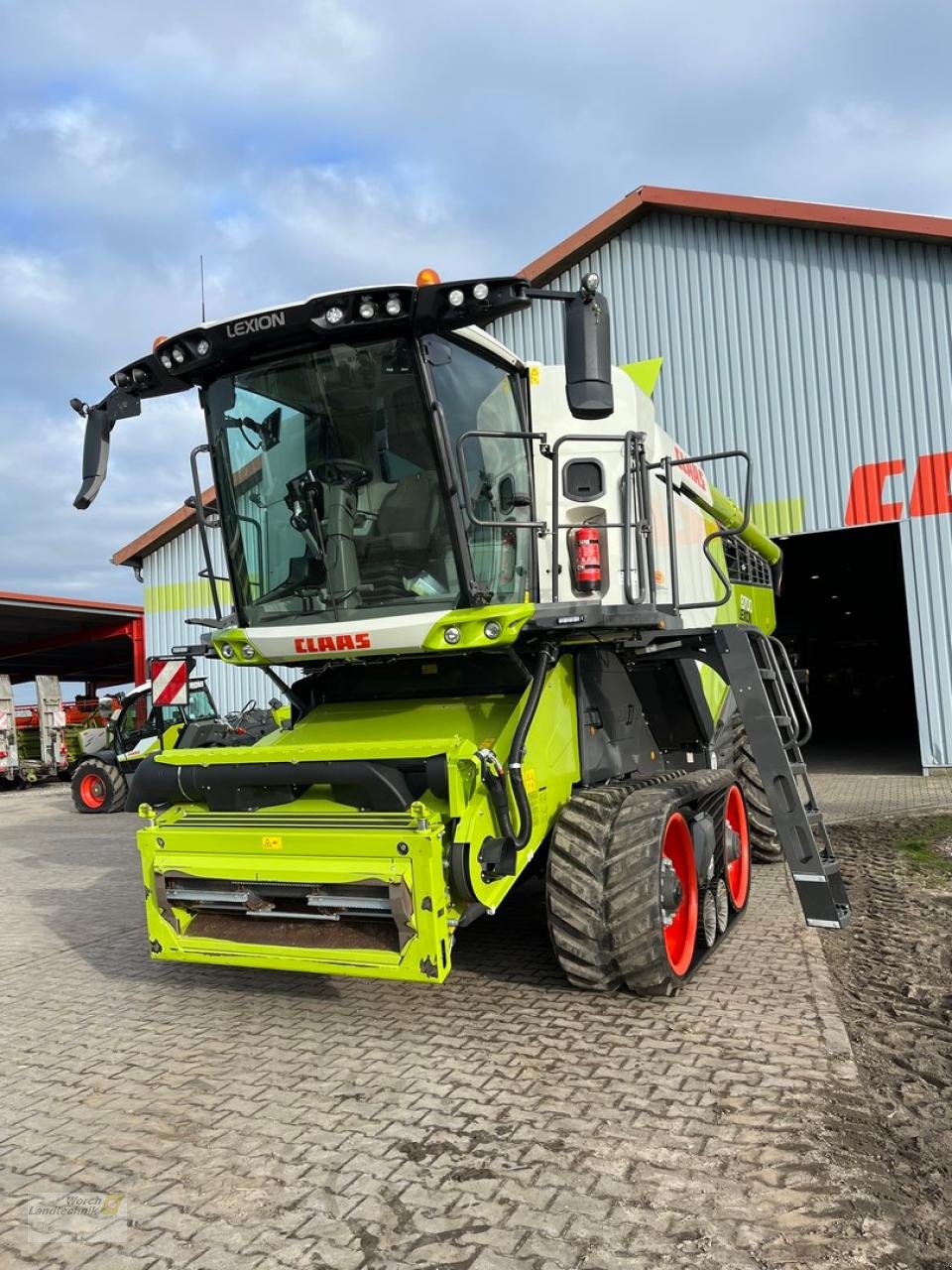 Mähdrescher типа CLAAS Lexion 8700 TT, Gebrauchtmaschine в Schora (Фотография 1)