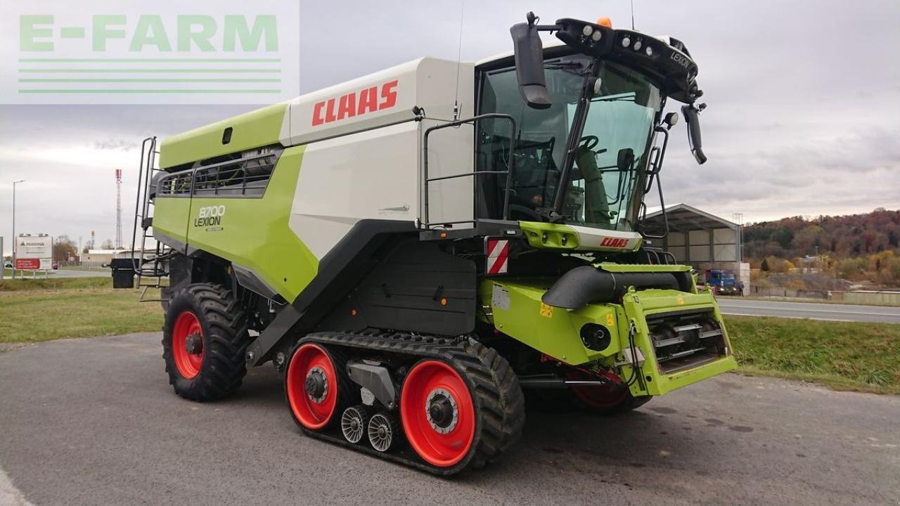 Mähdrescher des Typs CLAAS lexion 8700tt 4wd cemos automatic, Gebrauchtmaschine in ILZ (Bild 2)