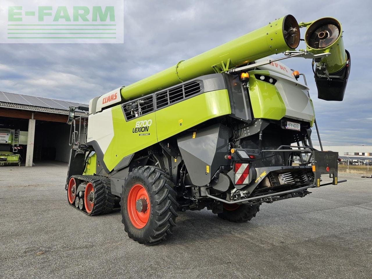 Mähdrescher типа CLAAS lexion 8700tt 4wd cemos automatic, Gebrauchtmaschine в ILZ (Фотография 4)