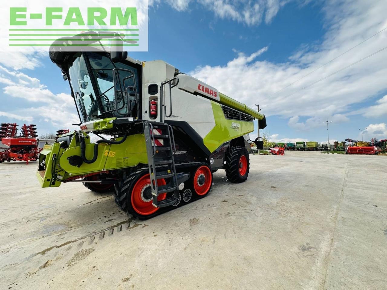 Mähdrescher del tipo CLAAS LEXION 8800 TT E5, Gebrauchtmaschine en Hamburg (Imagen 1)