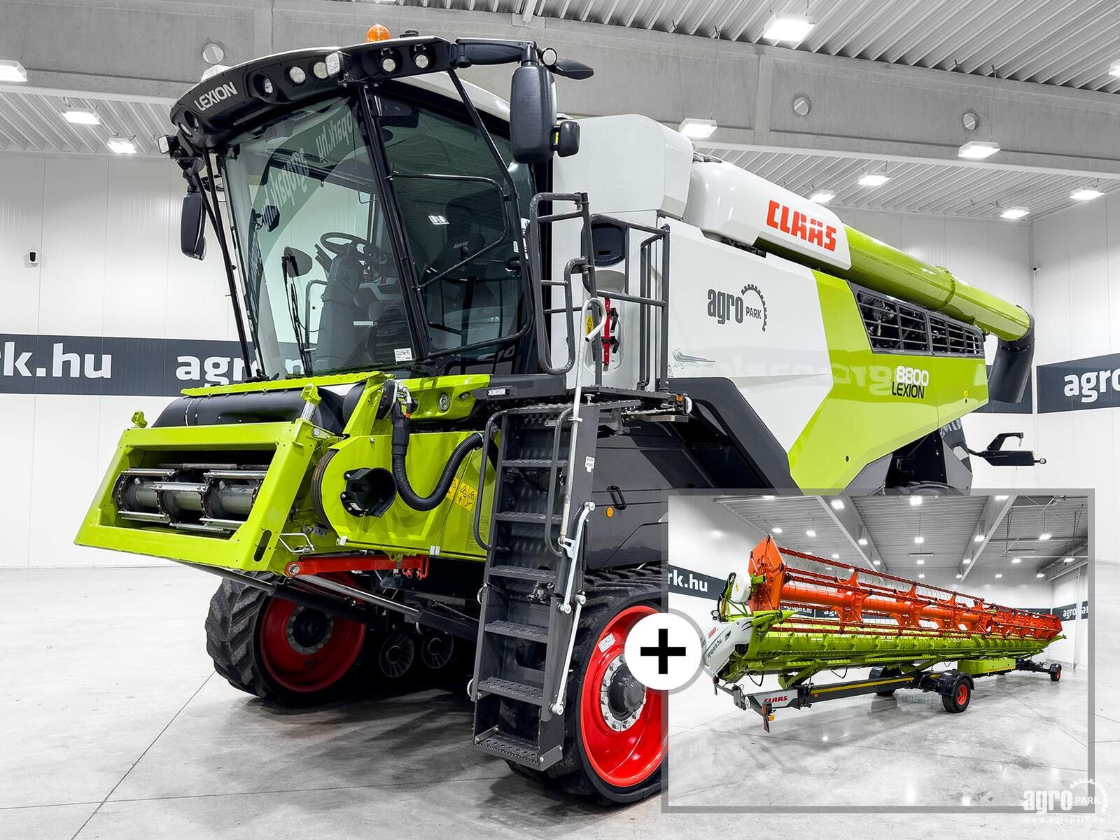 Mähdrescher Türe ait CLAAS Lexion 8800TT APS, Gebrauchtmaschine içinde Csengele (resim 1)