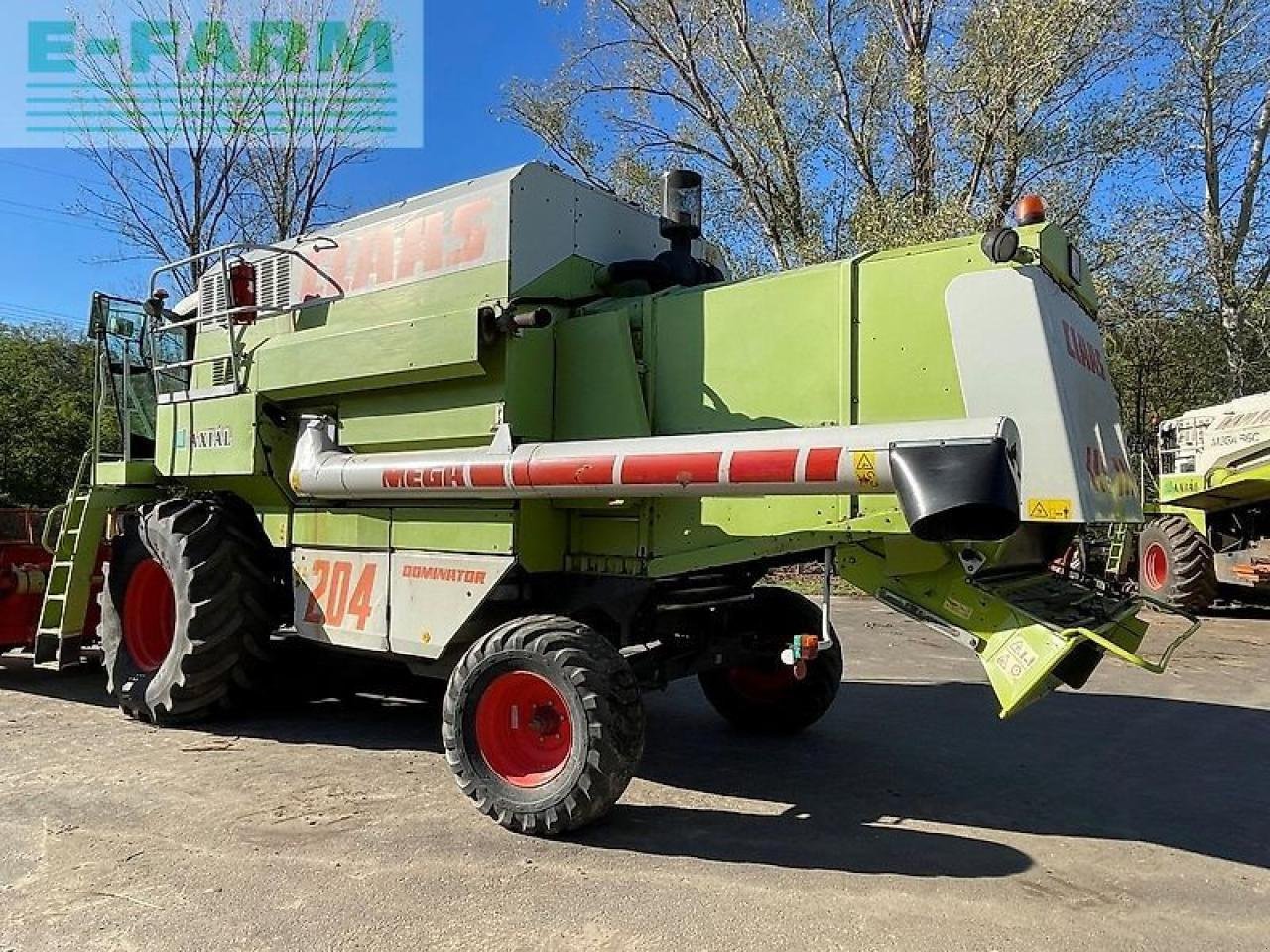 Mähdrescher типа CLAAS mega 204, Gebrauchtmaschine в SZEGED (Фотография 5)