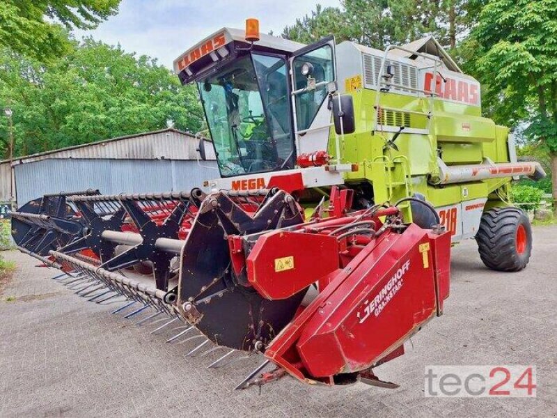 Mähdrescher tip CLAAS Mega 218 Allrad / Geringhoff, Gebrauchtmaschine in Östringen (Poză 1)