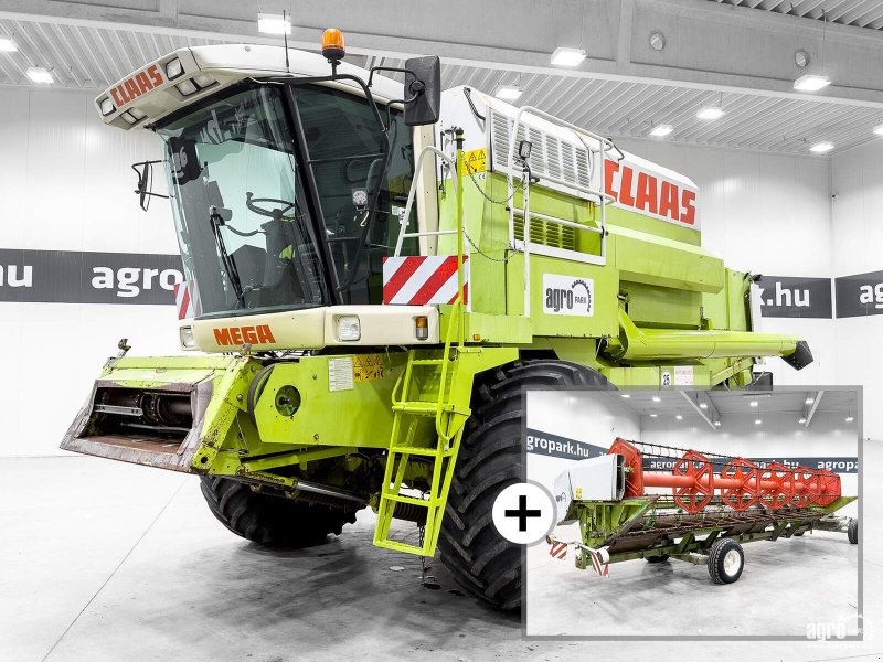 Mähdrescher des Typs CLAAS Mega 218, Gebrauchtmaschine in Csengele (Bild 1)