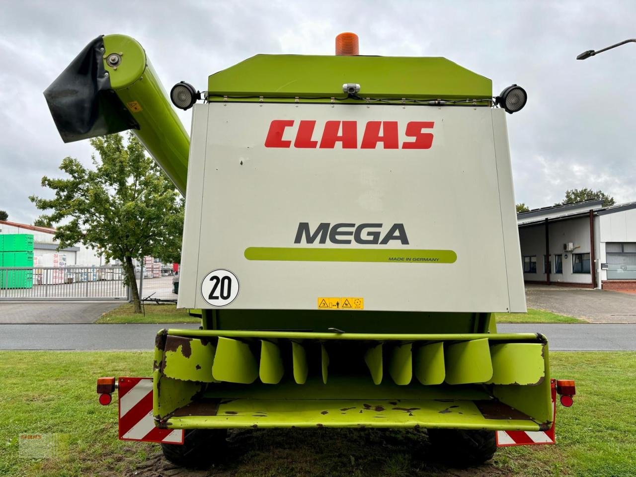 Mähdrescher van het type CLAAS MEGA 360 Allrad, SW C 660 AC, SW-Wagen, Gebrauchtmaschine in Molbergen (Foto 4)