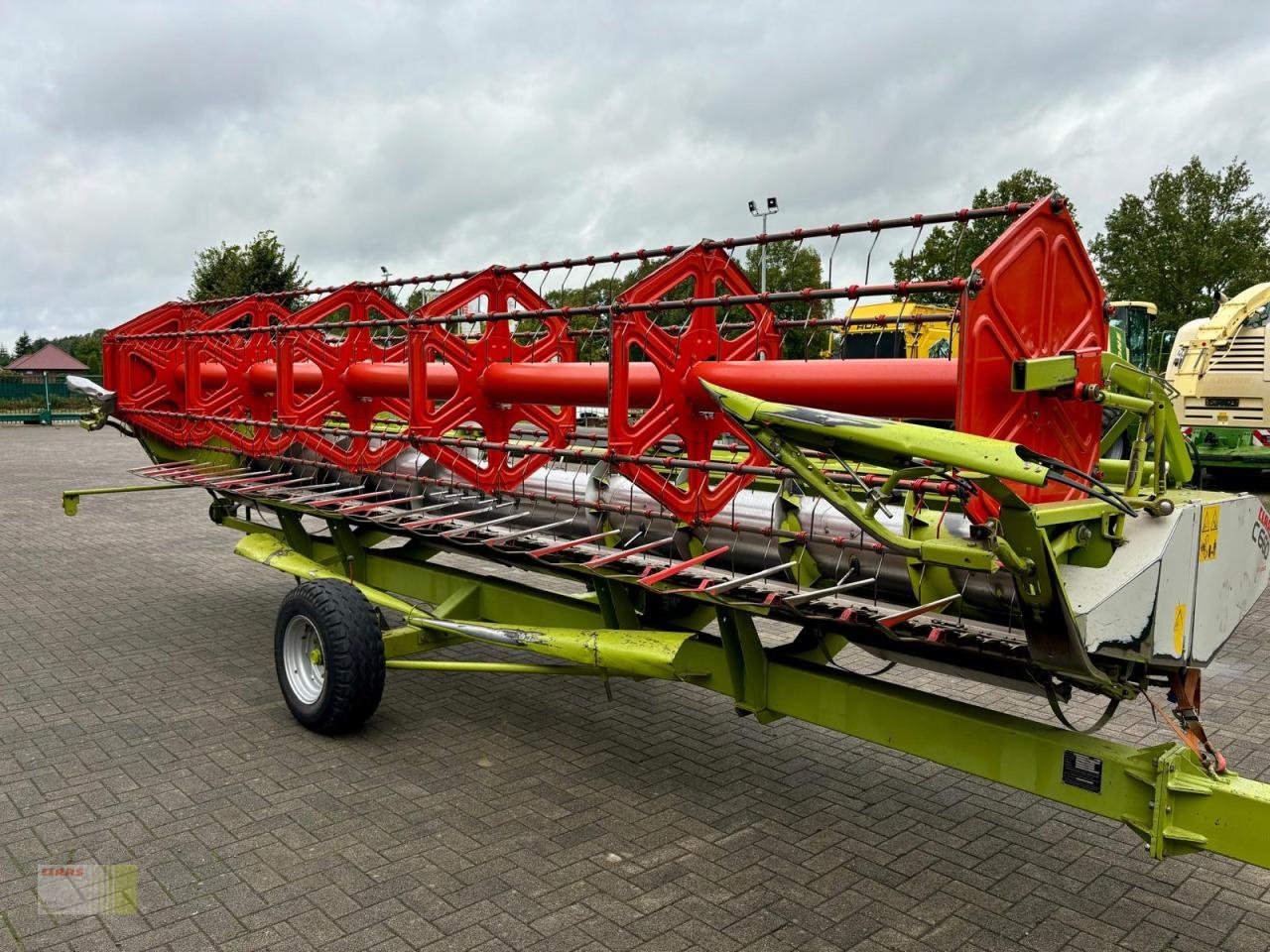 Mähdrescher van het type CLAAS MEGA 360 Allrad, SW C 660 AC, SW-Wagen, Gebrauchtmaschine in Molbergen (Foto 16)