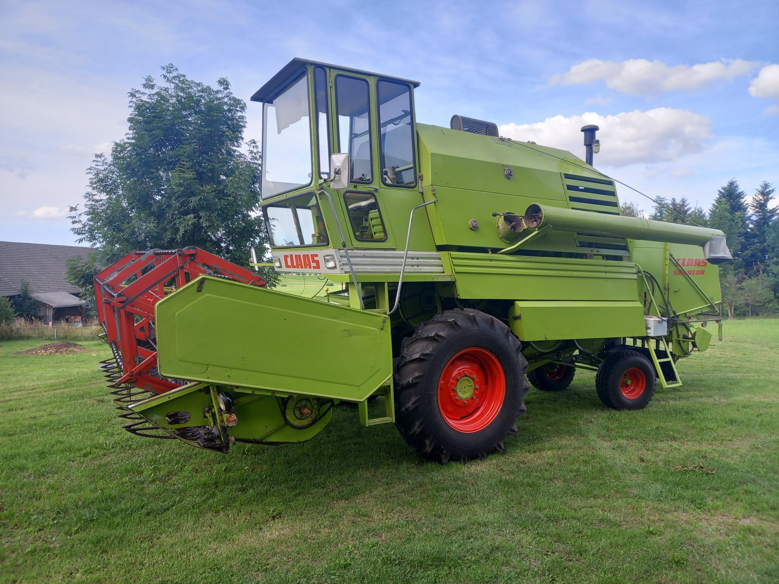 Mähdrescher des Typs CLAAS Senator, Gebrauchtmaschine in Vitis (Bild 2)