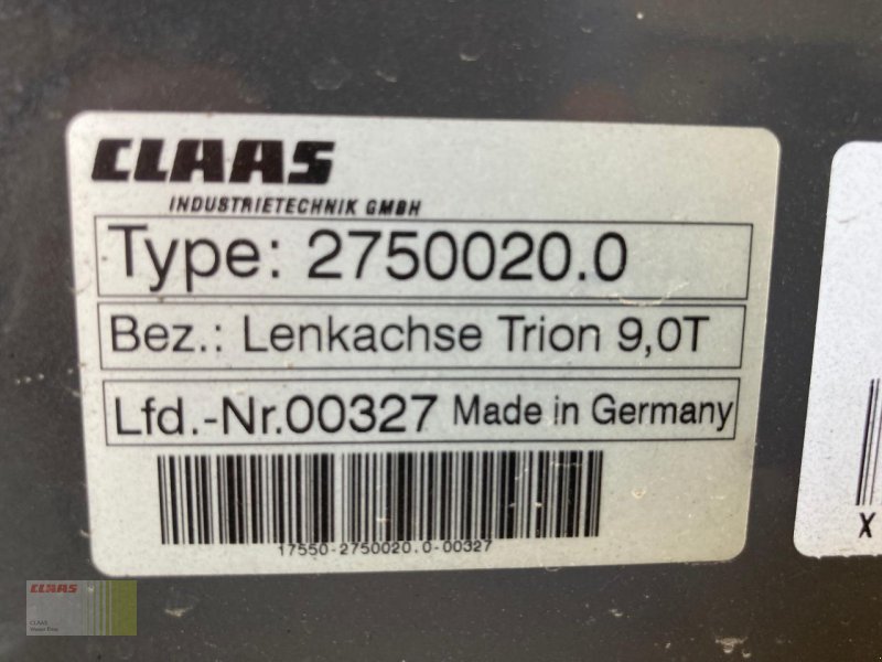 Mähdrescher του τύπου CLAAS TRION 520 – 660, 710 – 750, TT, Lenkachse, Achse,, Neumaschine σε Molbergen (Φωτογραφία 6)