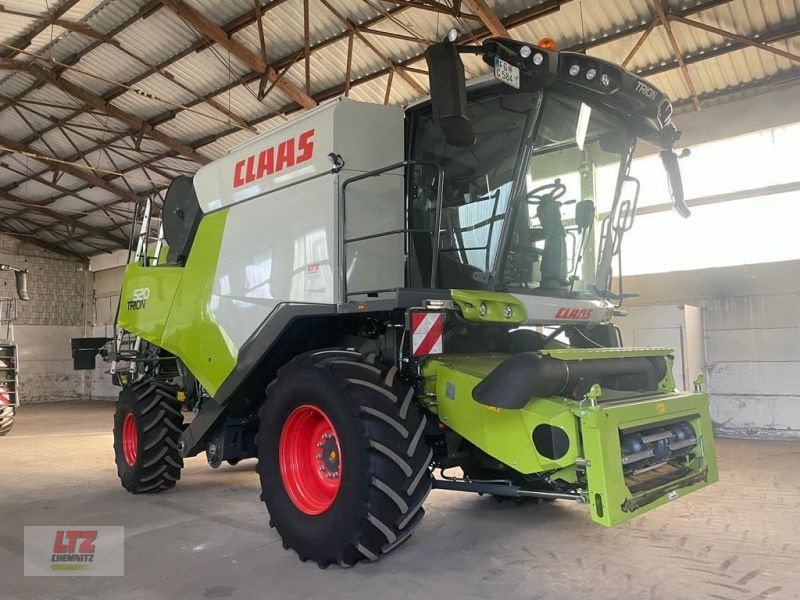 Mähdrescher des Typs CLAAS TRION 520 BASIC CLAAS MÄHDRESC, Vorführmaschine in Hartmannsdorf (Bild 1)