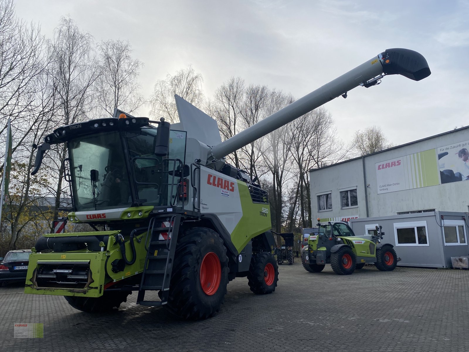 Mähdrescher del tipo CLAAS Trion 520, Gebrauchtmaschine en Vohburg (Imagen 4)