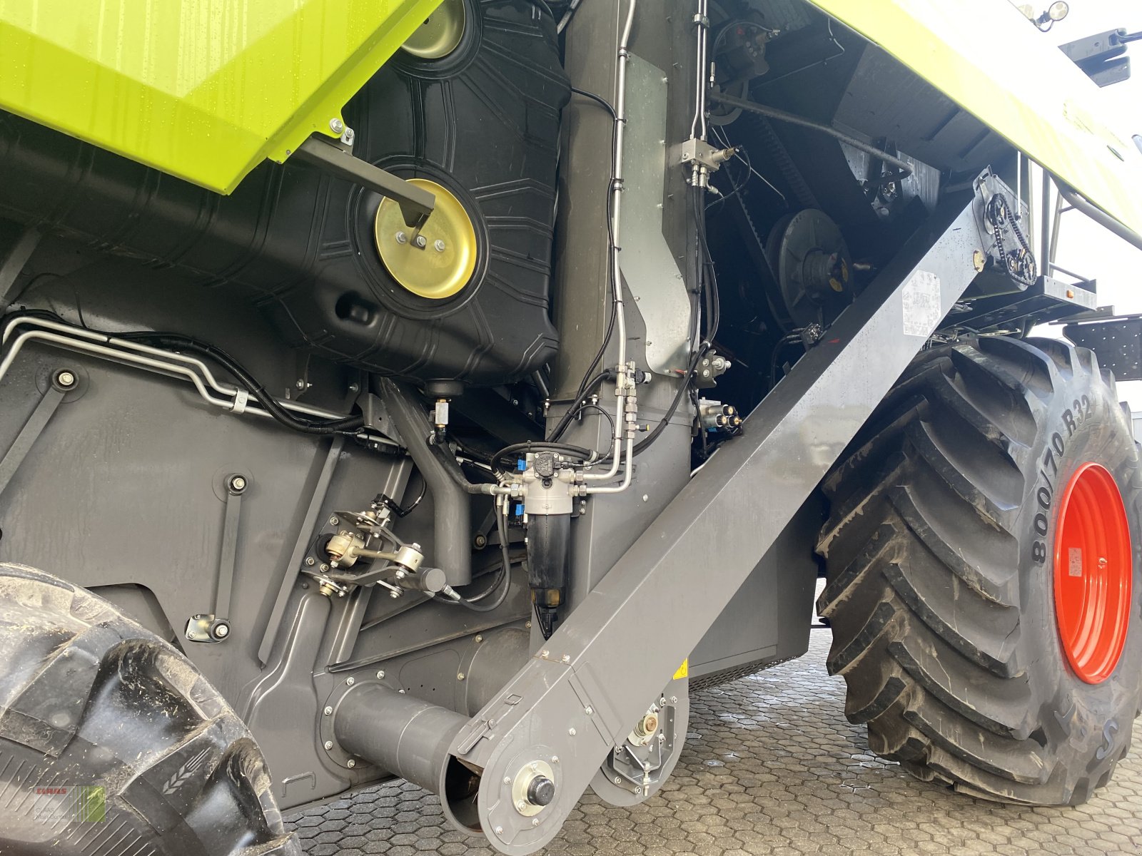 Mähdrescher des Typs CLAAS Trion 520, Gebrauchtmaschine in Vohburg (Bild 8)