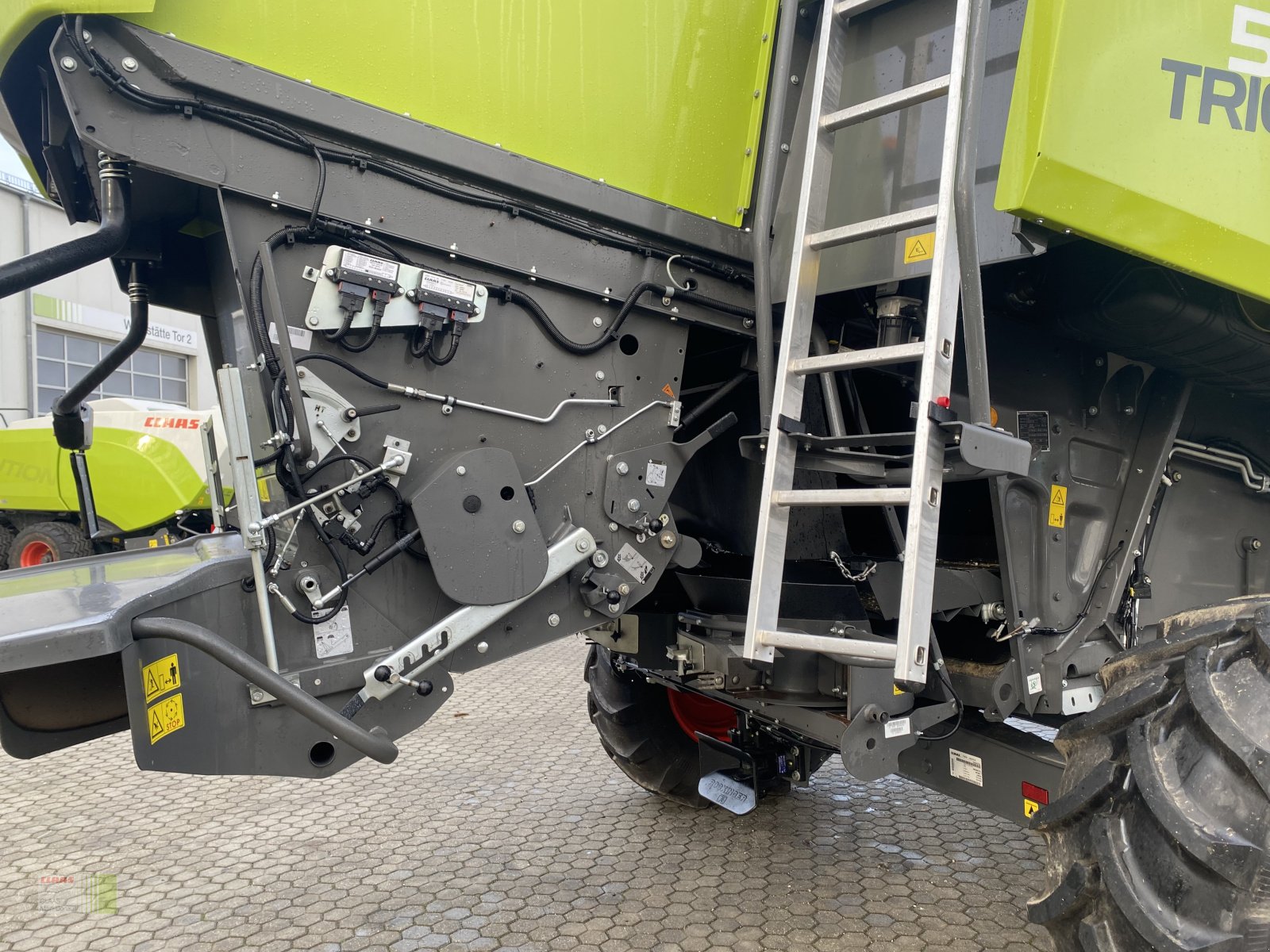 Mähdrescher van het type CLAAS Trion 520, Gebrauchtmaschine in Vohburg (Foto 10)