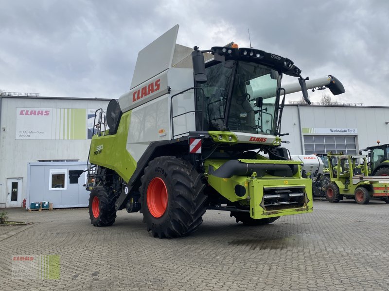 Mähdrescher des Typs CLAAS Trion 530, Gebrauchtmaschine in Vohburg (Bild 1)