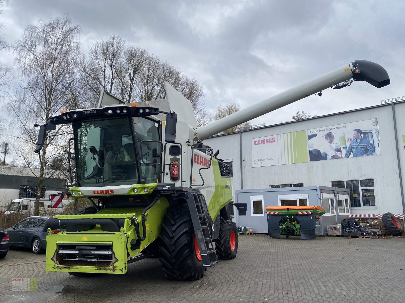 Mähdrescher типа CLAAS Trion 530, Gebrauchtmaschine в Vohburg (Фотография 4)