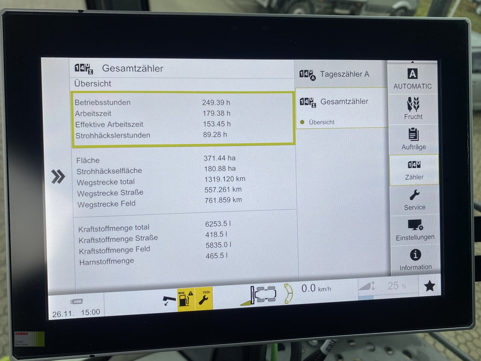 Mähdrescher типа CLAAS Trion 530, Gebrauchtmaschine в Vohburg (Фотография 16)