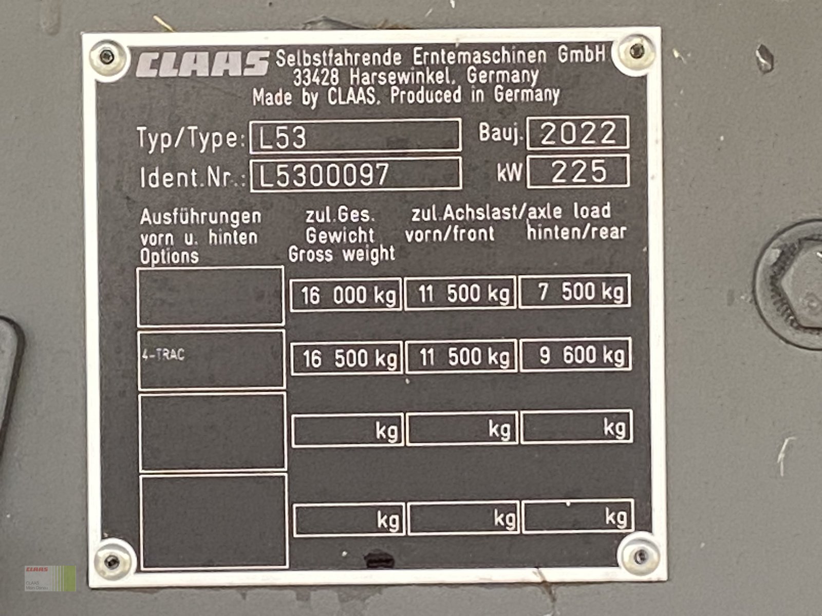 Mähdrescher типа CLAAS Trion 530, Gebrauchtmaschine в Vohburg (Фотография 18)