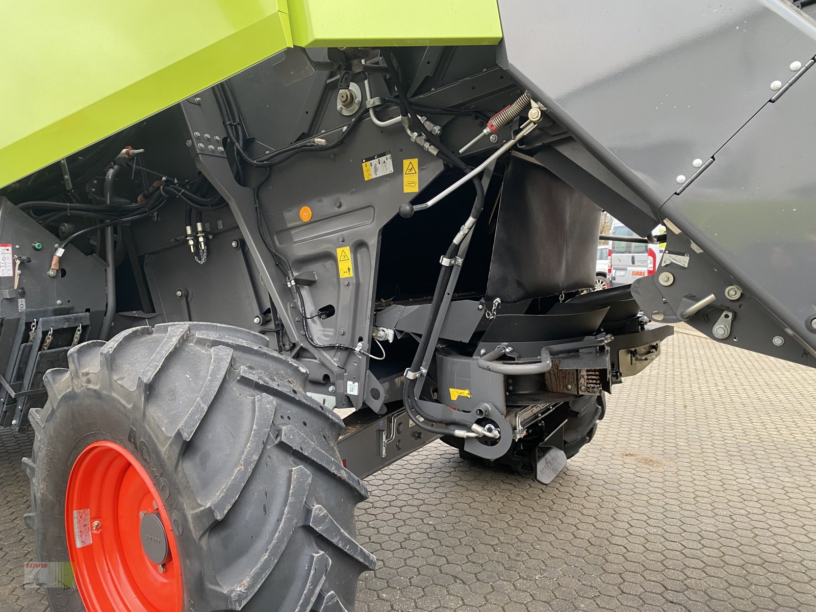 Mähdrescher des Typs CLAAS Trion 530, Gebrauchtmaschine in Vohburg (Bild 9)