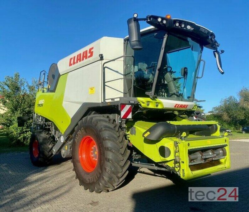 Mähdrescher del tipo CLAAS Trion 650 mit Schneidwerk, Gebrauchtmaschine en Östringen (Imagen 15)