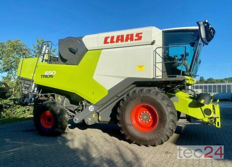 Mähdrescher typu CLAAS Trion 650 mit Schneidwerk, Gebrauchtmaschine w Östringen (Zdjęcie 1)