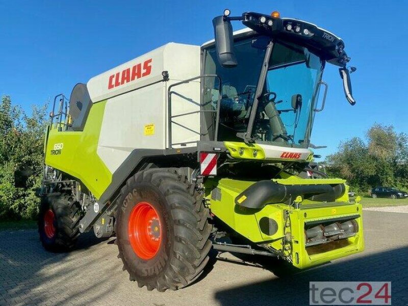 Mähdrescher типа CLAAS Trion 650 mit Schneidwerk, Gebrauchtmaschine в Östringen (Фотография 1)