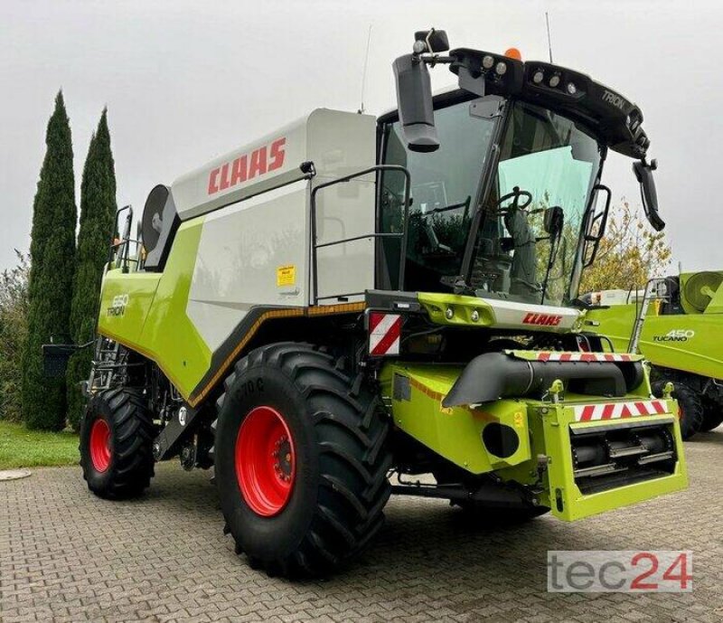 Mähdrescher типа CLAAS Trion 650 mit Schneidwerk, Gebrauchtmaschine в Östringen (Фотография 4)