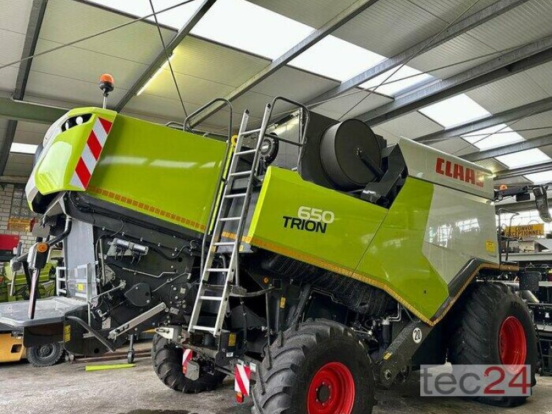 Mähdrescher typu CLAAS Trion 650 mit Schneidwerk, Gebrauchtmaschine w Östringen (Zdjęcie 1)