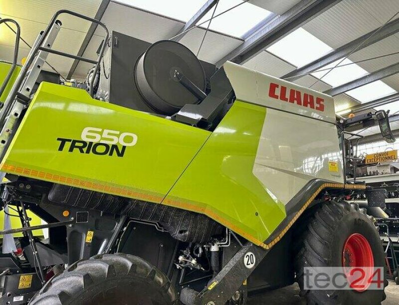 Mähdrescher typu CLAAS Trion 650 mit Schneidwerk, Gebrauchtmaschine w Östringen (Zdjęcie 5)