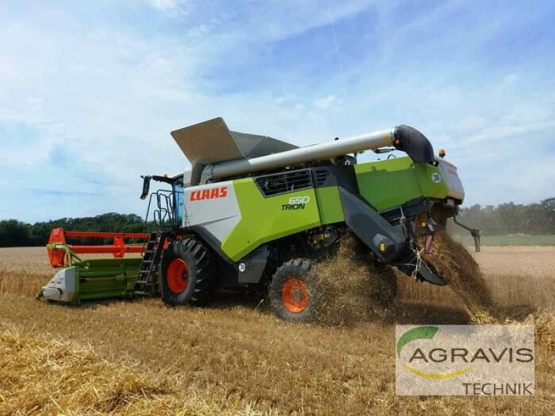 Mähdrescher des Typs CLAAS TRION 650, Vorführmaschine in Coesfeld (Bild 3)