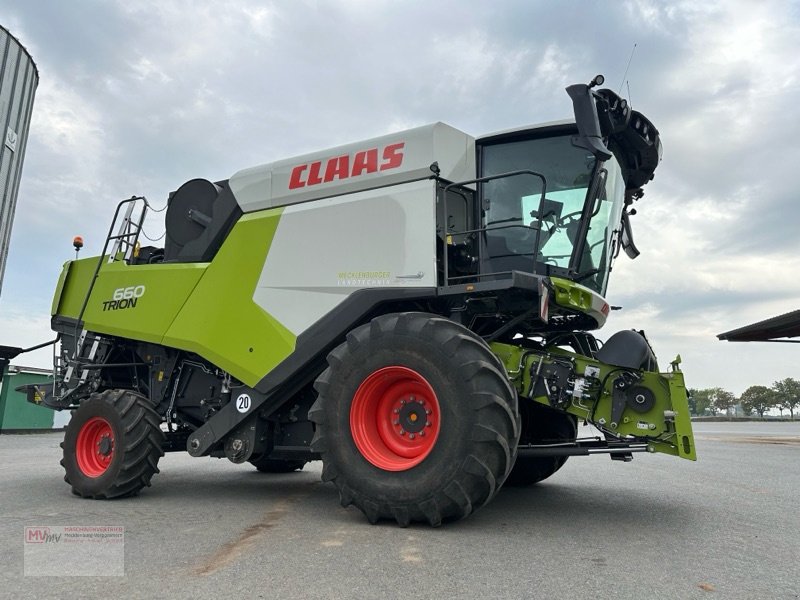 Mähdrescher des Typs CLAAS Trion 660 mit Claas Vario 770, Gebrauchtmaschine in Neubrandenburg (Bild 2)