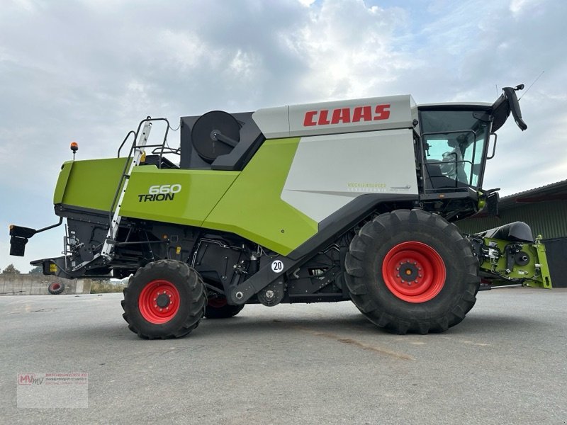 Mähdrescher del tipo CLAAS Trion 660 mit Claas Vario 770, Gebrauchtmaschine en Neubrandenburg (Imagen 3)