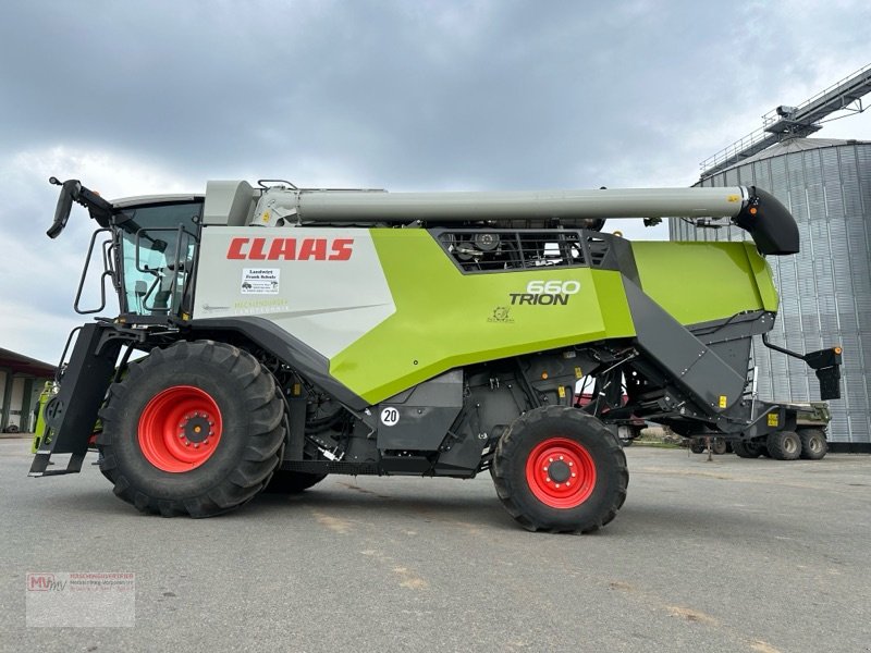 Mähdrescher del tipo CLAAS Trion 660 mit Claas Vario 770, Gebrauchtmaschine en Neubrandenburg (Imagen 8)