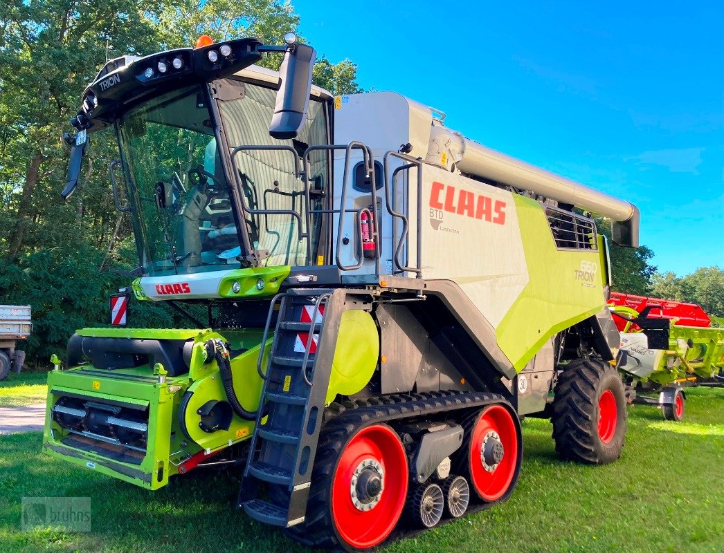 Mähdrescher des Typs CLAAS TRION 660 TT + Vario 770, Vorführmaschine in Karstädt (Bild 1)