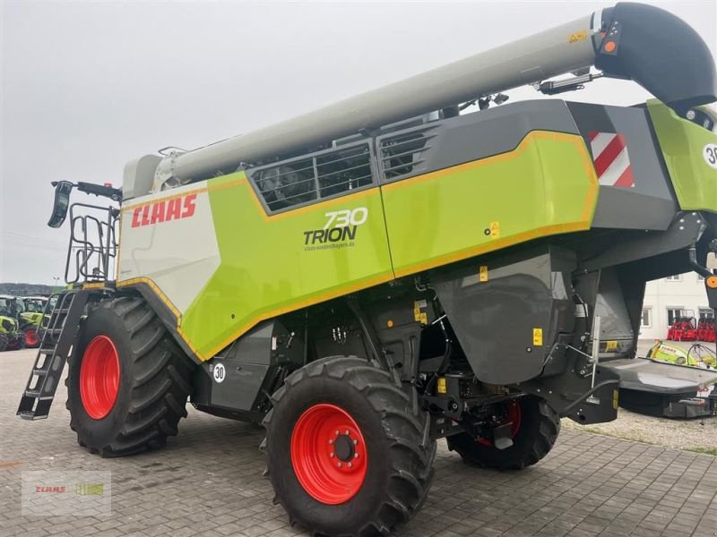 Mähdrescher des Typs CLAAS TRION 730, Vorführmaschine in Töging am Inn (Bild 5)