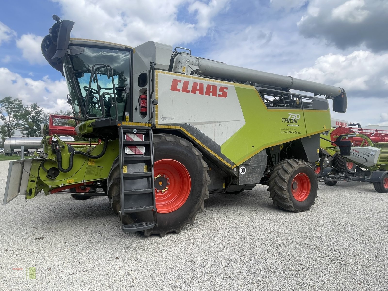 Mähdrescher typu CLAAS Trion 730, Gebrauchtmaschine v Vohburg (Obrázek 5)