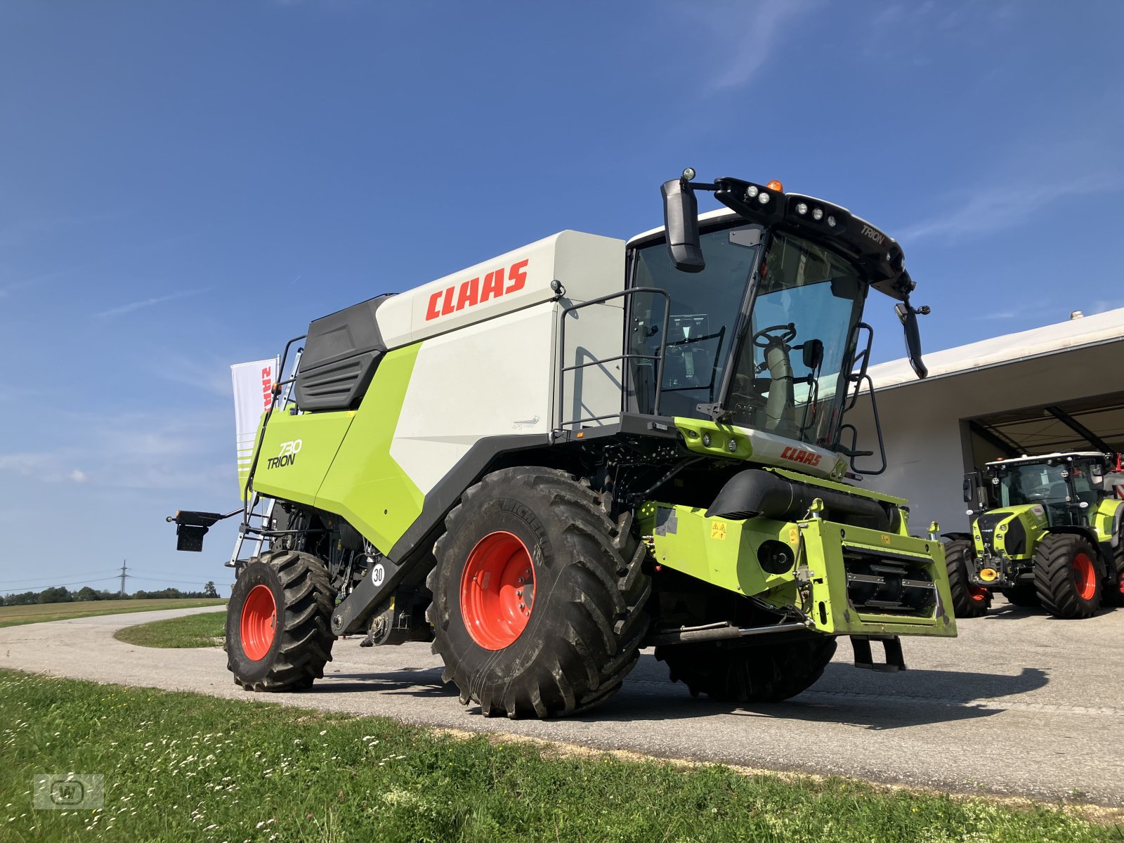 Mähdrescher des Typs CLAAS Trion 730, Gebrauchtmaschine in Zell an der Pram (Bild 1)