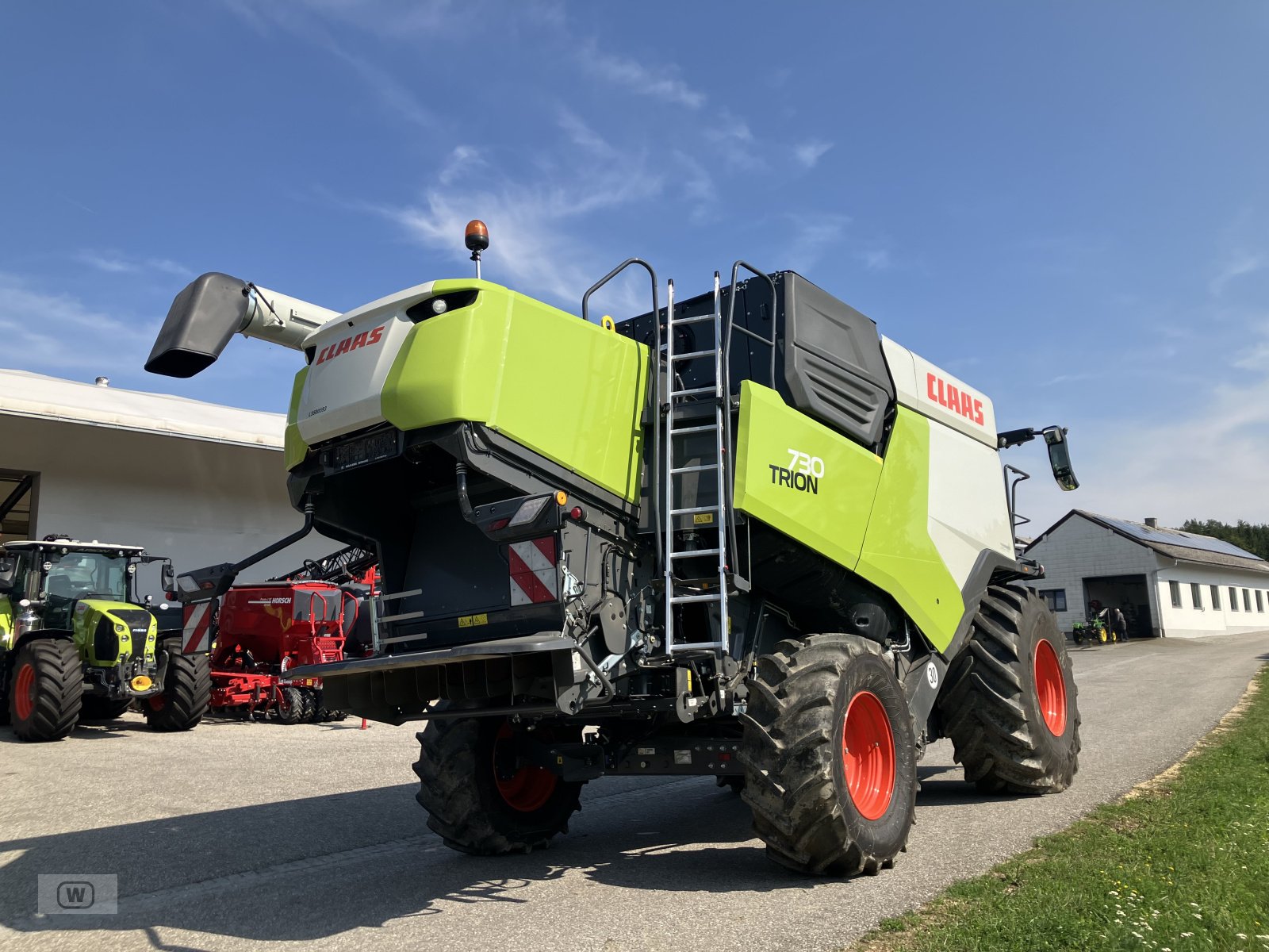 Mähdrescher des Typs CLAAS Trion 730, Gebrauchtmaschine in Zell an der Pram (Bild 3)