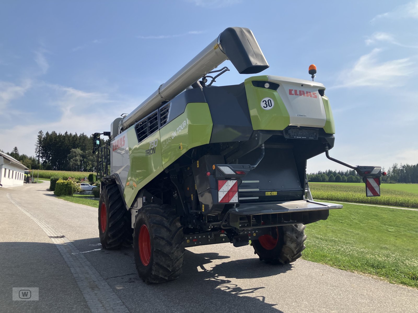 Mähdrescher del tipo CLAAS Trion 730, Gebrauchtmaschine In Zell an der Pram (Immagine 5)