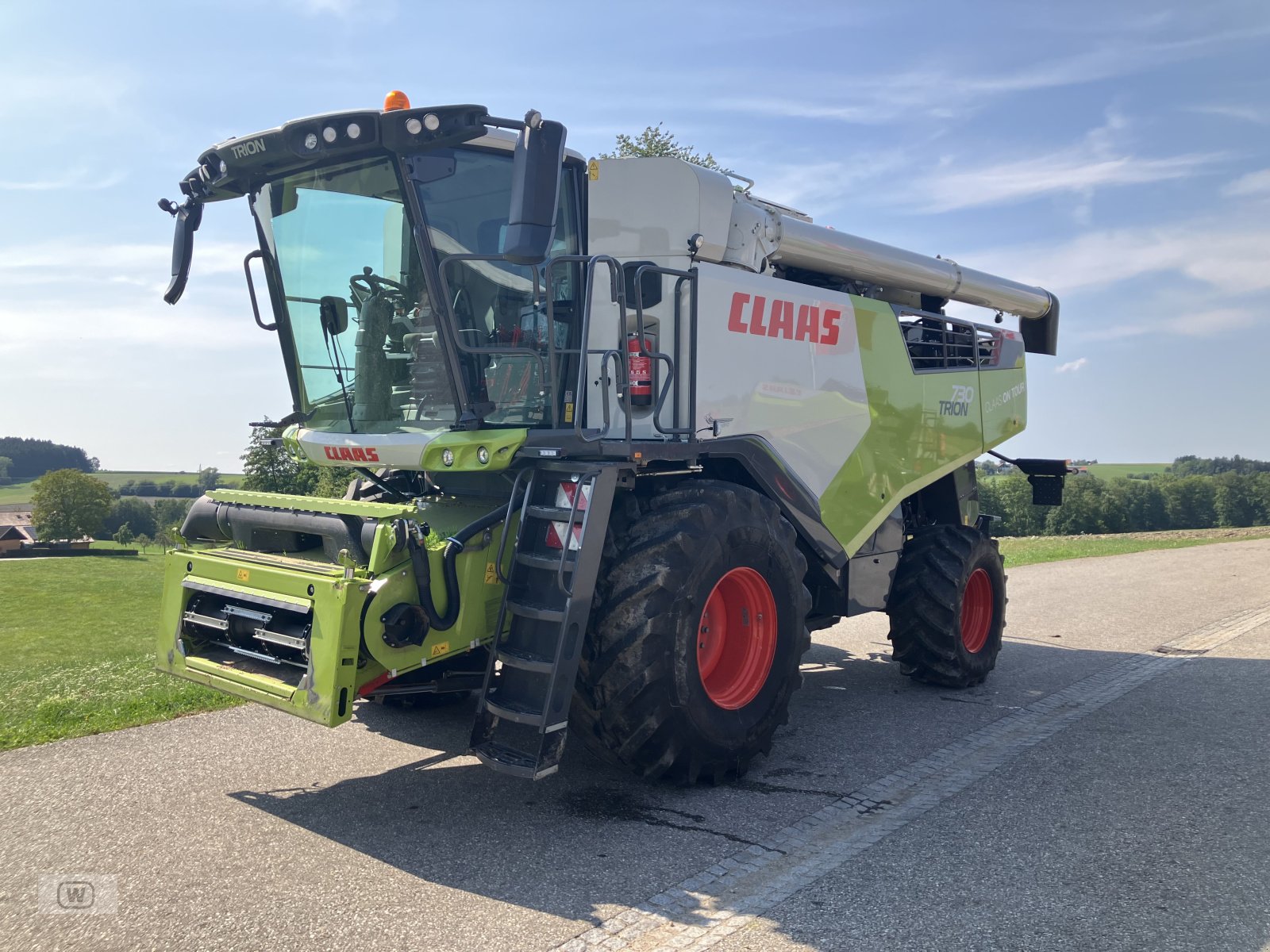 Mähdrescher du type CLAAS Trion 730, Gebrauchtmaschine en Zell an der Pram (Photo 8)