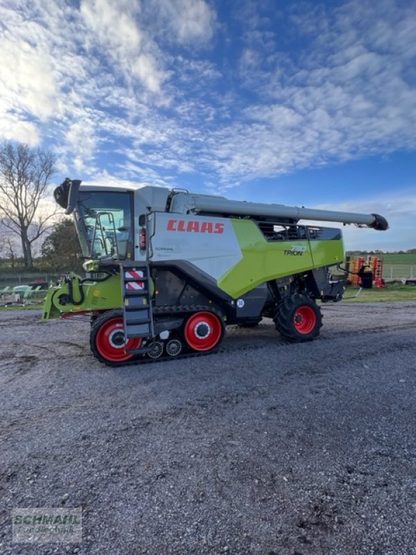 Mähdrescher del tipo CLAAS TRION 730TT, Vorführmaschine In Woltersdorf (Immagine 7)