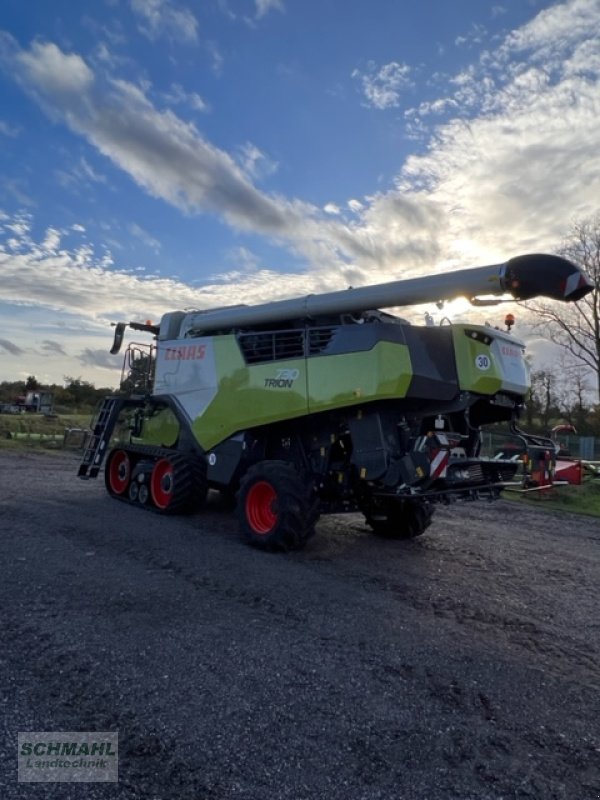 Mähdrescher of the type CLAAS TRION 730TT, Vorführmaschine in Woltersdorf (Picture 9)