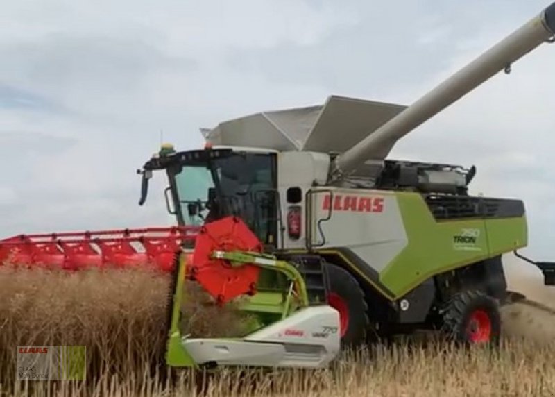 Mähdrescher du type CLAAS Trion 750, Gebrauchtmaschine en Wassertrüdingen (Photo 8)