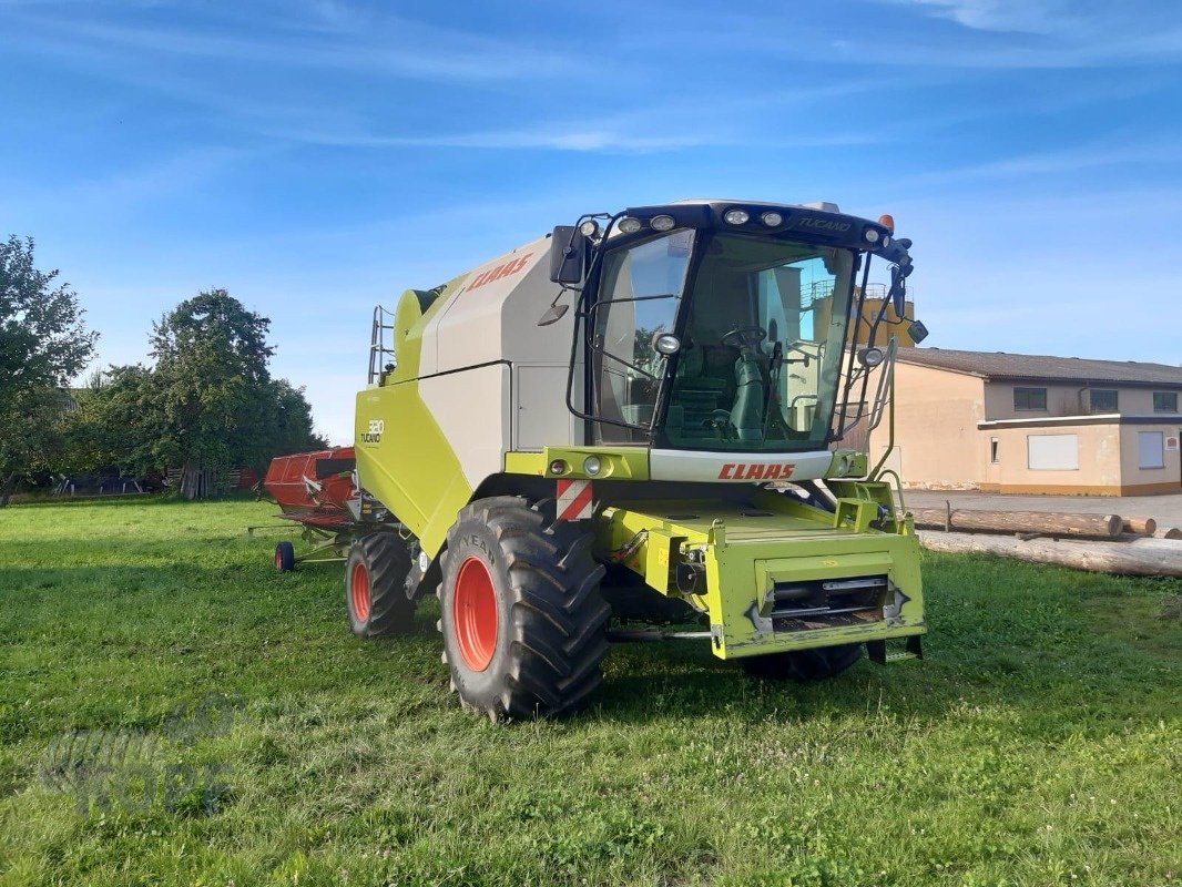 Mähdrescher typu CLAAS Tucano 320 Allrad, Gebrauchtmaschine w Schutterzell (Zdjęcie 14)