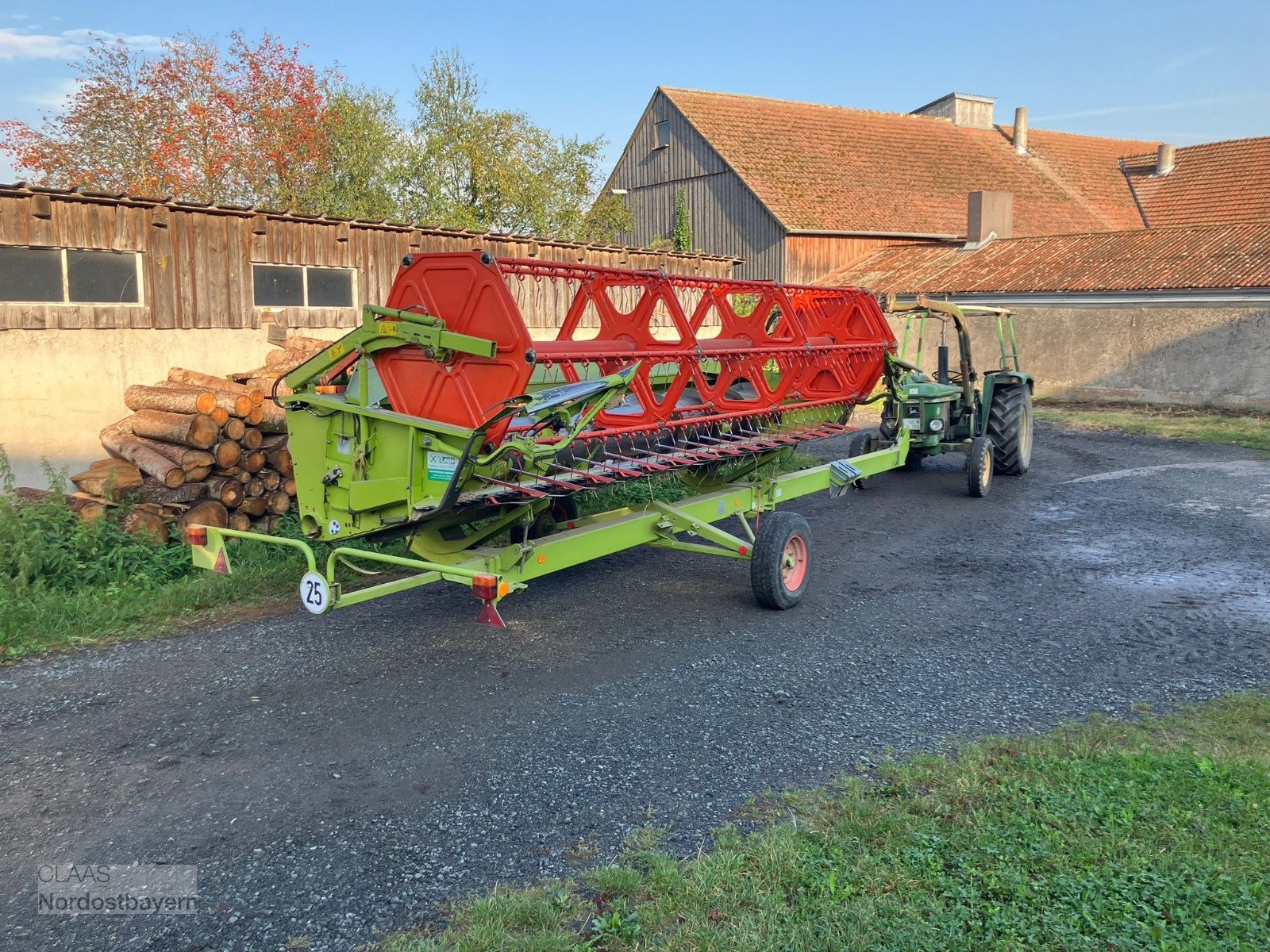 Mähdrescher typu CLAAS Tucano 320 + C 490, Gebrauchtmaschine w Altenstadt a.d. Waldnaab (Zdjęcie 10)