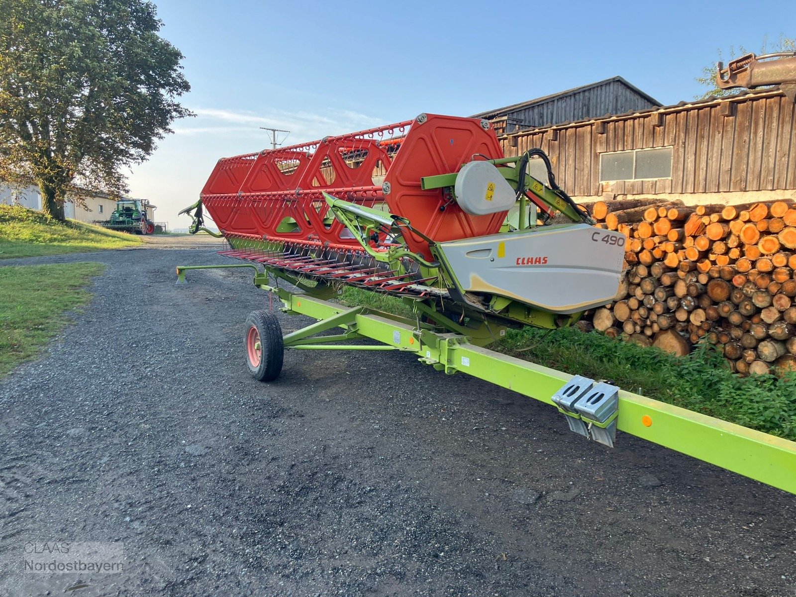 Mähdrescher van het type CLAAS Tucano 320 + C 490, Gebrauchtmaschine in Altenstadt a.d. Waldnaab (Foto 12)