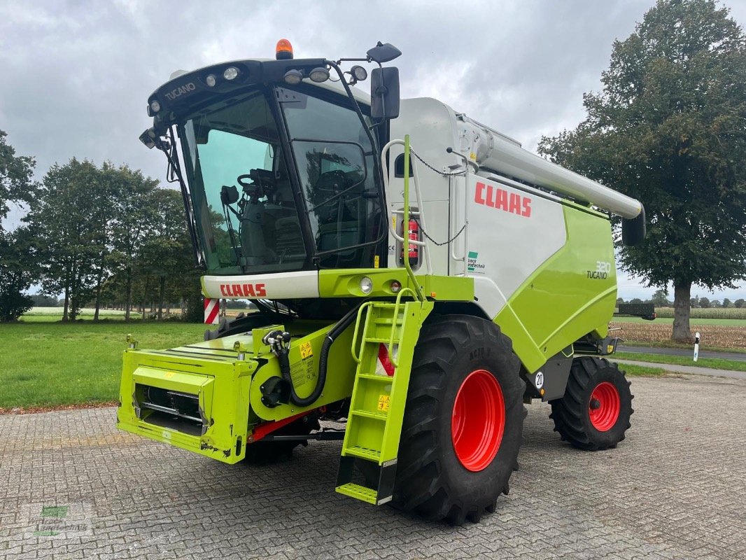 Mähdrescher des Typs CLAAS Tucano 320, Gebrauchtmaschine in Rhede / Brual (Bild 1)