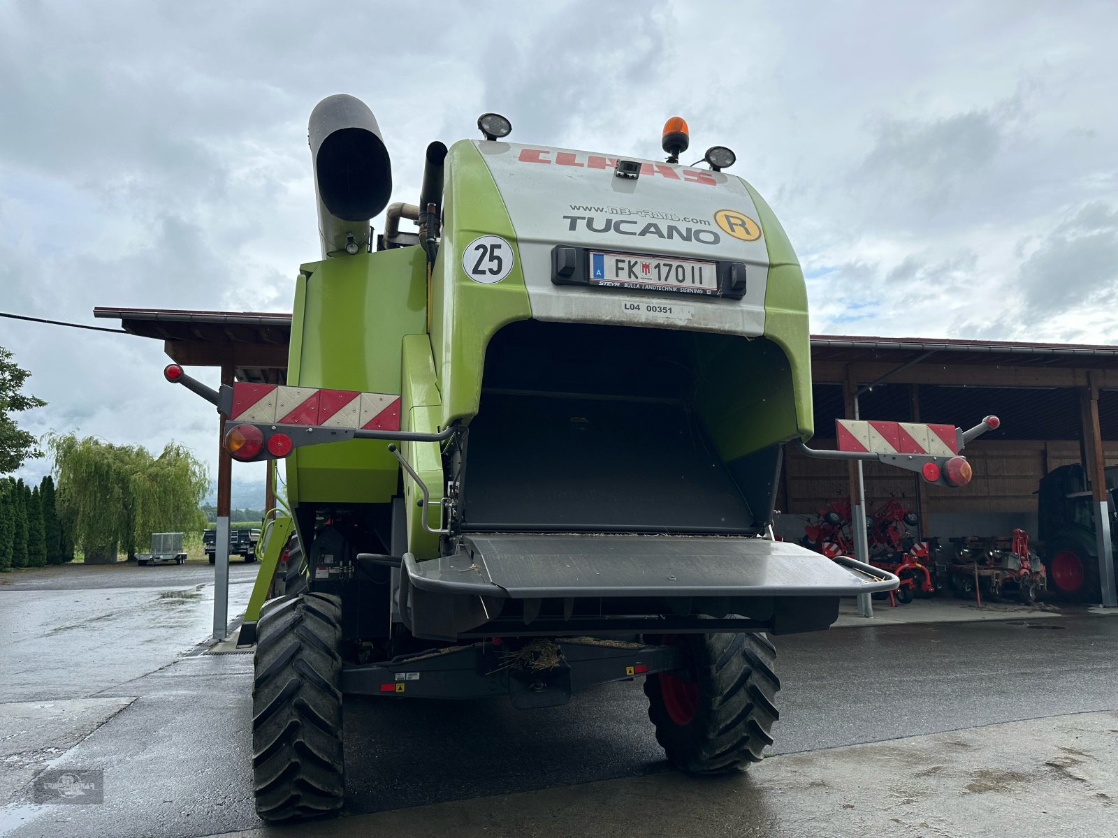 Mähdrescher des Typs CLAAS Tucano 420 Baugleich 430 TOP GEPFLEGT, Gebrauchtmaschine in Rankweil (Bild 9)